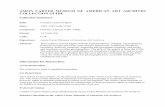 AMON CARTER MUSEUM OF AMERICAN ART ARCHIVES … · publication and an exhibition at the Amon Carter Museum in 1980. Scope and Content Note The Carlotta Corpron Papers span the years