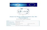 Door to Door Information for Air Passengers€¦ · Door to Door Information for Air Passengers D 2.3 Use casesmanual Editor: Patricia Bellver, ETRA Deliverable nature: Report (R)