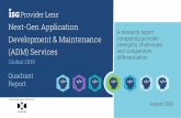 ISG ProviderLens™ Quadrant Report · 21 Continuous Testing 24 Next-Gen ADM for Banking, Financial Services and Insurance ... integrate it with Jenkins for continuous integration