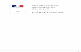 RECUEIL DES ACTES ADMINISTRATIFS N°30-2016-070 · LAGET, exploitant l'établissement "Auberge Gardoise" à VALLERARGUES (30) (2 pages) Page 37 30-2016-04-06-008 - Arrêté préfectoral