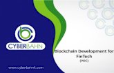 Blockchain Development for FinTech€¦ · Derivative Trading: ... Derivatives contracts can be managed and automated through smart contracts on a shared ledger, significantly cutting