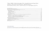 The IBM Advantage for Implementing the CSCC Cloud Customer ... · CSCC Cloud Customer Reference Architecture for Internet of Things (IoT) Introduc)on This paper describes how you
