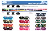 SUBLIMATED JERSEYS - Midwest Volleyball SUBLIMATED JERSEYS TEAM NAME - Choose Font, Colors, Layout and