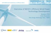 Overview of NEDO's Offshore Wind Power …CDTI‐NEDO Joint Workshop on Offshore Wind Kitakyushu, th8 of July 2019 Overview of NEDO's Offshore Wind Power Technology Development Masaharu