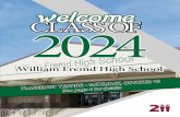 welcome CLASS OF 2024 - Township High School District 211 guides/FHS...Welcome to Fremd High School! Every school year presents an opportunity for the Fremd High School community to