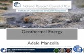 Geothermal Energy Adele Manzella · How Geothermal Energy is used Geothermal heat pump (GHP) or Ground Source Heat Pump (GSHP) is a form for direct use of geothermal energy based