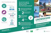So you have a great idea you want to get off the ground? 1 ... · is a Crowdfunder Local campaign to support ideas from businesses, communities and charities in Plymouth. Plymouth