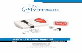 MXD-LTE User Manual LTE User Manual Rev 0 F.pdf · 1. MXD-LTE All in One Cellular PERS device 2. Personal Help Button (PHB) 3. Quick Install Guide and User’s Manual. 1 2 3 . Figure