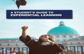 A STUDENT’S GUIDE TO EXPERIENTIAL LEARNINGBUILDING YOUR RESUME FOR AN EXPERIENTIAL LEARNING OPPORTUNITY YOUR NAME youremail@address.com 123 Street Name, City, Zip Code (123)-246-7890