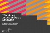 Doing Business 2020...business guide called Doing Business 2020, containing important information, which allows us to understand cultural aspects, the climate for investment, and the