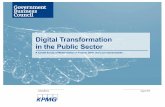 Digital Transformation in the Public Sectorcdn.govexec.com/.../gbc/docs/digital-transformation...agencies have sufficient processes, technology, strategy, and skills in place to conquer