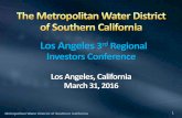 Los Angeles 3rd Regional Investors Conferencecao.lacity.org/debt/InvConf2016/6.pdf• 29 Contractors • 28 Dams • 26 ... Control Plant Reduce ocean ... Aug.-Sept. 2016 Three series