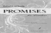 God’s Daily PROMISES - Tyndale Housefiles.tyndale.com/thpdata/FirstChapters/978-1-4143-1234... · 2007-08-17 · God’s Daily Promises for Leaders is designed to inspire you in
