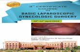 basic laparoscopic gynecologic surgery - AIIMS Jodhpur · Basic Laparoscopic Gynecologic Surgery" at AIIMS Jodhpur from 10th - 12th April 2019. ... Dr. Manu Goyal Dr. Priyanka Kathuria