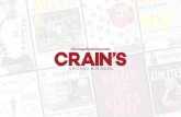 Crain's Chicago Business - 2017 Media KitPRESENTING SPONSORSHIPS INCLUDE: ... to master list of attendees SPONSORSHIP BENEFITS Co-sponsorships also available 15. ... plated breakfast