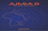 100% Africa, 100% Internet · 4. Jumia is changing the African narrative by showcasing the attractive investment opportunities to the world. PERCEPTION OF AFRICA 5. Jumia is reaching