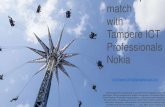 Make a perfect with Tampere ICT Professionals from...Make a perfect match with Tampere ICT Professionals from Nokia ict-tampere-2016@googlegroups.com SW Development & Engineering Tools,