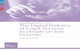 Summer 2019 The Digital Delivery of Legal Services to ... · 5 Annual Report Summer 2019 Digital Delivery of Legal Services to People on Low Incomes Rechtwijzer which promised to