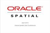 April 2010 Oracle Spatial User Conference...Oracle Spatial User Conference Presentation Topics • Statistics, Databases, and Environment • Cartographic Database • Topology Overview