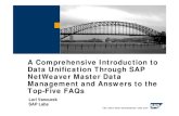 A Comprehensive Introduction to Data Unification Through SAP NetWeaver Master Data ... · PDF file 2019-11-12 · A Comprehensive Introduction to Data Unification Through SAP NetWeaver