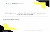 Management of the Special Early Retirement Programme (SERP) · SERP in an efficient and effective manner; and whether the programme was properly managed to achieve the broad objectives