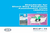 Standards for Short-Stay Paediatric Assessment Units (SSPAU)€¦ · Short-Stay Paediatric Assessment Units have emerged as an increasingly common component of urgent and emergency