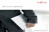 Microsoft capability - Fujitsuenterpriseapplicationservices.fai.fujitsu.com/... · decisions in real time. Fujitsu’s Internet of Things (IoT) offering integrates a wide variety
