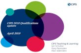 CIPS 2018 Qualifications update April 2019 Speaker... · 2019-05-24 · CIPS 2018 Qualifications update April 2019 CIPS Teaching & Learning: Ian Schollar ... Operations management