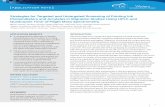 Strategies for Targeted and ... - Waters Corporation€¦ · Photoinitiators, acrylates, migration testing, food contact materials, ACQUITY UPLC, Xevo G2-XS QToF Mass Spectrometer,