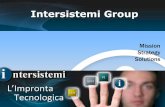 Presentazione di PowerPoint · v.7 Companies Intersistemi Italia spa: The Group Leader, it has been working for 30 years in Information Technology Geosystems srl: leader in the Geographic