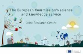 The European Commission’s science and knowledge service...The Quality of Composite Indicators “Composite indicators sit between analysis and advocacy, but quality discriminates
