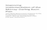 Improving implementation of the Murray–Darling Basin Plan · The Murray–Darling Basin river system is one of Australia's great natural resources. The water that flows through