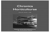 Chronica Horticulturae · Dr. Prakash, who serves as Director of Tuskegee University’s Center for Plant Bio-technology Research, wrote the Declaration with the help of several collegues,