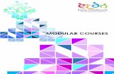 MODULAR COURSES - ECDA for Modular...iii Introduction ECDA has worked with Institutes of Higher Learning (IHLs) to provide skills-based modular courses1 for in-service professionals