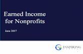 Earned Income for Nonprofits · What is it? EarnedIncome is a value-for-value exchange. 2 “Earned income is revenue generated from the sale of goods, services rendered, or work