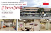 Creative Office/Coworking Space · 1301 South Main Street, Los Angeles, CA 90015 | 3 | Charles Dunn Company DTLA BUSINESS CENTER The Property features the DTLA Business Center, a