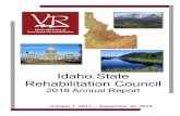 Idaho State Rehabilitation Council · Needs Assessment (CSNA) to develop the State Plan and Strategic Plan goals. Further, we provided thoughtful suggestions for the revision of the