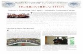 Frohe Weihnachten - oc.kyoto-u.ac.jp · Frohe Weihnachten T he Kyoto University European Center, which celebrated its 3rd birthday in May 2017, is further growing by taking active