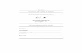BILL 21 - Legislative Assembly of Alberta2016/03/08  · 1 Bill 21 BILL 21 2016 MODERNIZED MUNICIPAL GOVERNMENT ACT (Assented to , 2016) HER MAJESTY, by and with the advice and consent