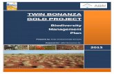 TWIN BONANZA GOLD PROJECT - Home - NTEPA · Preparation of this BMP has been undertaken with reference to best practice environmental management ... This BMP has been prepared to
