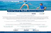 2018 Surf Paddle Summer Camp - Miracles for Kids · 2018 Surf & Paddle Summer Camp benefiting our kids at Come Enjoy a Day at the Beach! Experience surfing and stand up paddle (SUP)