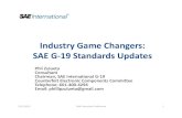 Industry game changers - ERAI Session 1... · • Certification • Summary ERAI Executive Conference ... • September 2007 -G-19 Chartered Develop standard(s) suitable for use in