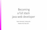 Becoming a full stack web developer - Codecinella · (What IS testing?) •Unit tests •Integration Tests •Functional Tests •Automated Tests •Manual Tests •User-interface