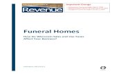 Pub 246 - Funeral Homes - October 2017 Publications/pb246.pdf · Funeral Home itemizes e thproperty furnished in providing the funeral service separately on the invoice to Cus-tomer.