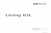 Using IDL - Michigan Technological UniversityFORTRAN or C. Using IDL, tasks which require days or weeks of programming with traditional languages can be accomplished in hours. You