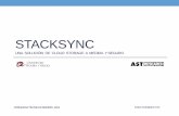StackSync The cloud storage solution - RedIRIS · de cada entidad, universidad, empresa,… •Es una solución que permite cumplir la LOPD y salvaguardar los datos confidenciales