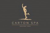 118955 CARTON SPA BROCHURE 13 · 2018-07-03 · DE-STRESSER MASSAGE 55 minutes | €110 Close your eyes, relax, and bid stress farewell. Your therapist applies proven-effective Swedish