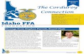 The Corduroy Connection · 2019-10-01 · 5 The Corduroy Connection Summer 2019 Thank you Wells Fargo! The Idaho FFA Foundation is proud to announce it has received a $45,000 grant