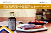 FRom IDeas to sales: CommeRCIalIzIng FooD pRoCessIng ... · From ideaS to SaleS: CommerCializing Food ProCeSSing innovation in mB Literature Review Many definitions of innovation
