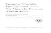 Cretaceous Ammonites - Alaska DGGSdggs.alaska.gov/webpubs/usgs/p/text/p0547.pdfCRETACEOUS AMMONITES FROM THE LOWER PART OF THE MATANUSKA FORMATION SOUTHERN ALASKA ABSTRACT The lower